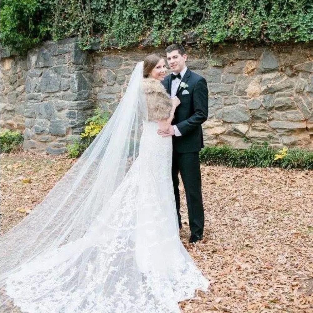 Elegant Luxury Bridal Accessories- Veil, Jeweled Hair Comb